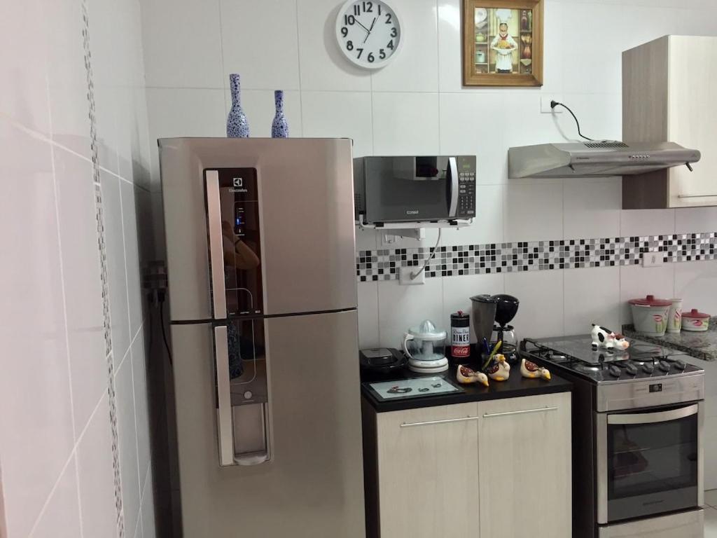 Apto Lindo Novo, Otima Localizacao Com Dois E Varanda Gourmet Praia Grande (Santos)