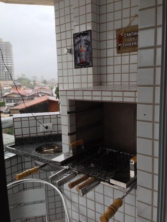 Apto Lindo Novo, Otima Localizacao Com Dois E Varanda Gourmet Praia Grande (Santos)